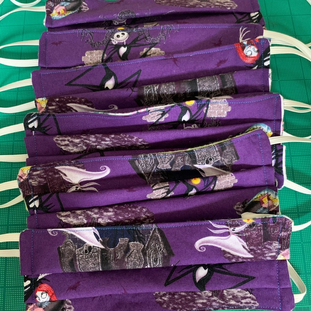 1 Nightmare Before Christmas Face Mask Cloth NBC